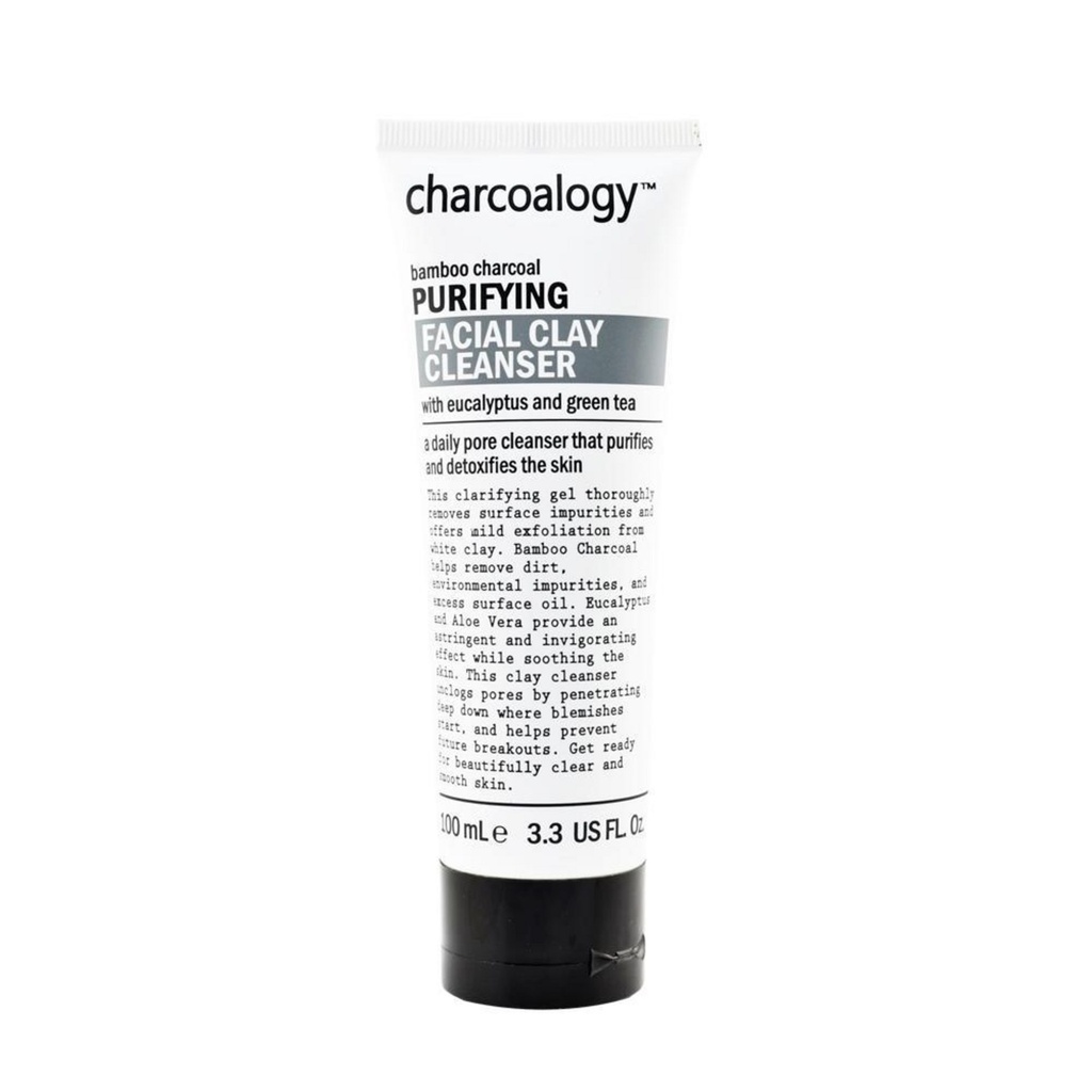 Charcology Bamboo Charcoal Moisture Care Facial Clay Cleanser