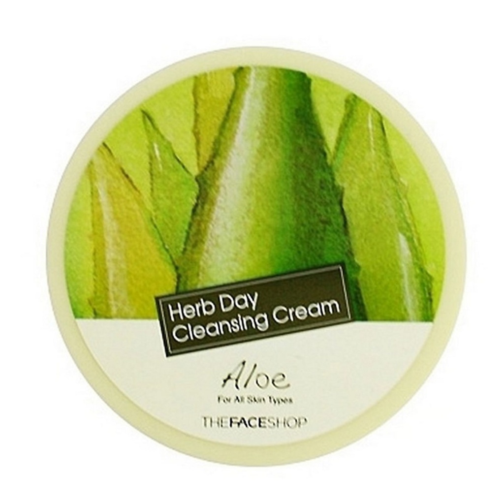 THE FACE SHOP Herb Day Cleansing Cream 150ml Aloe