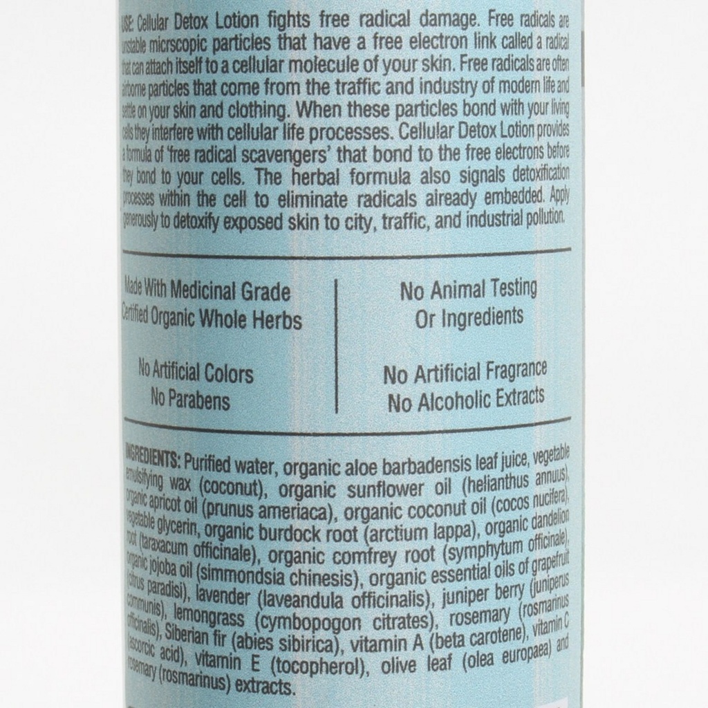 Abra Therapeutics Cellular Detox Lotion Grapefruit & Juniper