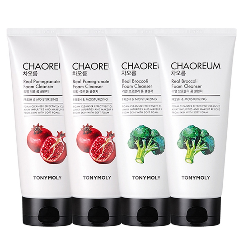 TONY MOLY Chaoreum Real Cleansing Foam 4p Set