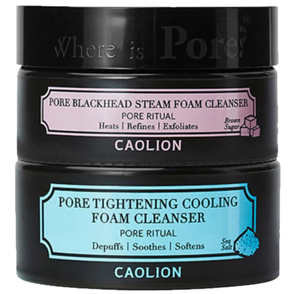 Caolion Hot 20g + Cool 30g Pore Foam Cleanser