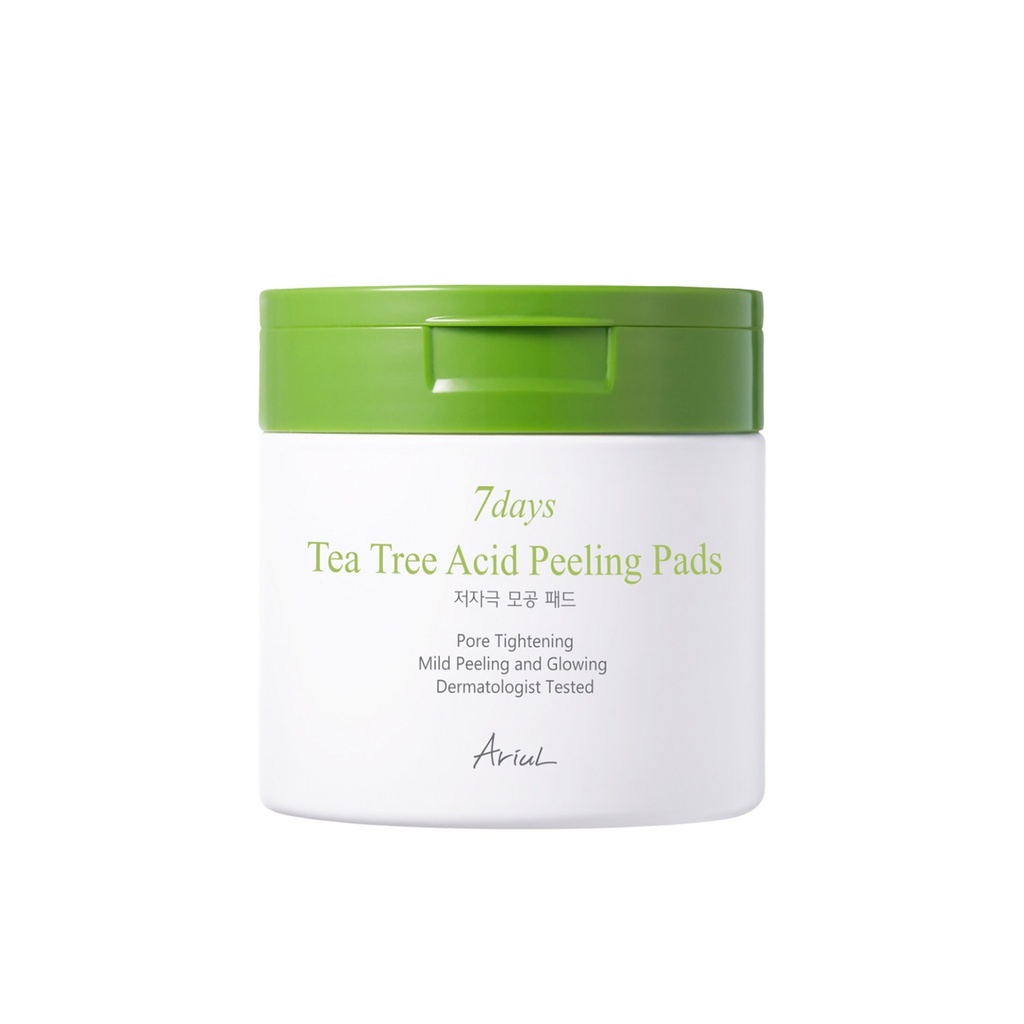 Ariel 7 Days Tea Tree Acid Peeling Pore Pad 70p