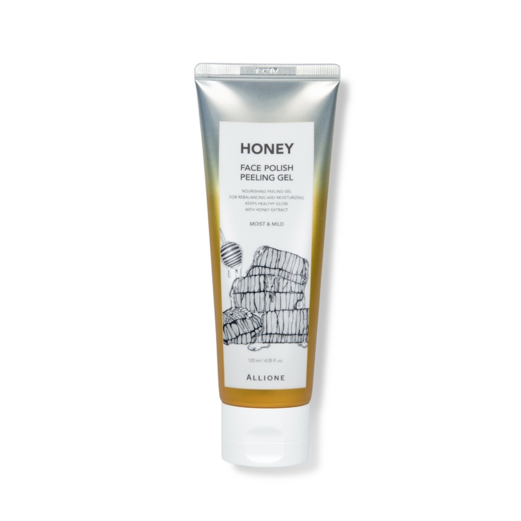 Alione Face Polish Peeling Gel Honey