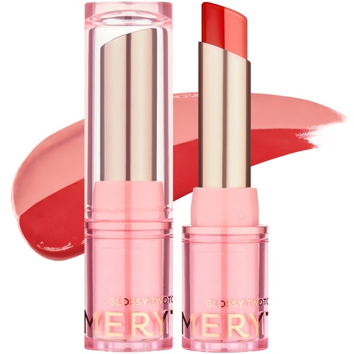 [SKU_38ONU58_812LRK3] Merry Sood Glossy Two Tone Lipstick 3.4g