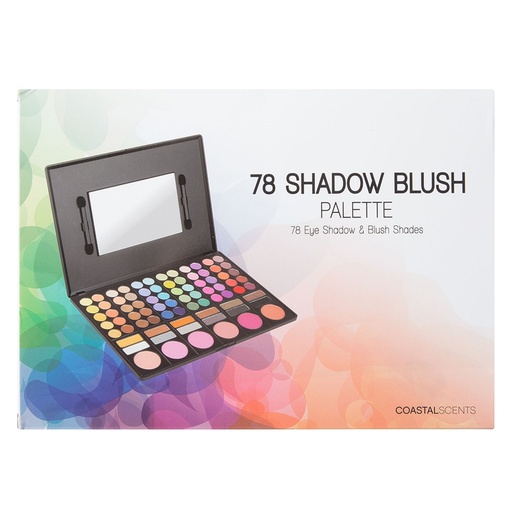 [SKU_8GKB_LTDO] Coastal Cents 78 Shadow Blush Palette 69.6g