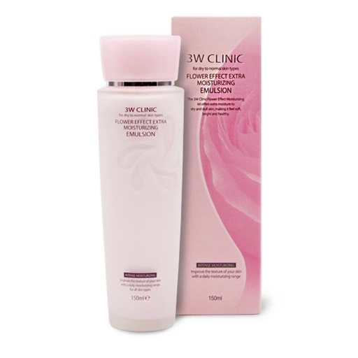 [SKU_2R6ZBHT_4ZF2BC2] 3WCLINIC Flower Effect Super Moisturizing Emulsion