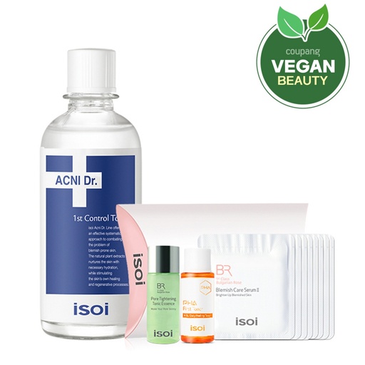 [SKU_ZE6W3P_1O3YYKM] Isoi Acne Doctor 1st Control Tonic 130ml + 6 trial kits sent randomly