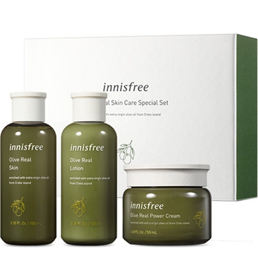 [SKU_34VB4JE_7FP3CIG] Innisfree Olive Real Skin Care Special 3 Set