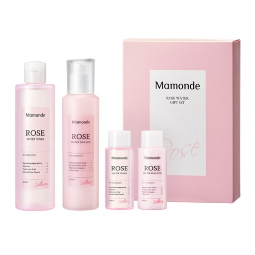 [SKU_38HSACT_8088EXZ] Mamonde Rose Water Gift Set 22 Ver.