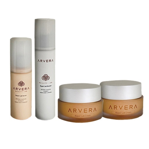 [SKU_2PE183H_4R5TP2K] Arvera Repair Lab Booster 120ml + Serum 45ml + Cream 50ml x 2p