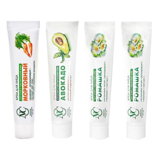 [SKU_2OELGTL_4MQXKAS] Kofu Neveskaya Carrot Cream + Avocado Cream + Chamomile Cream 2p Set