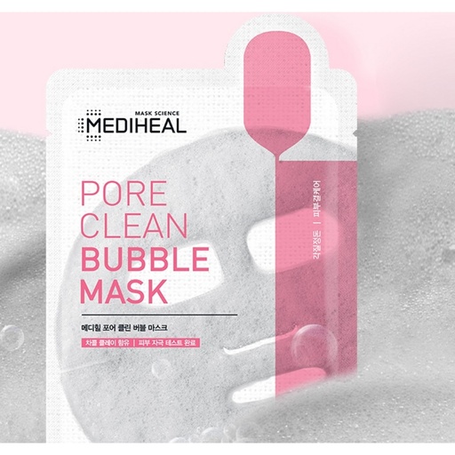 [SKU_2H3B8UF_3ONWK2I] Mediheal Pore Clean Bubble Mask Pack 20ml