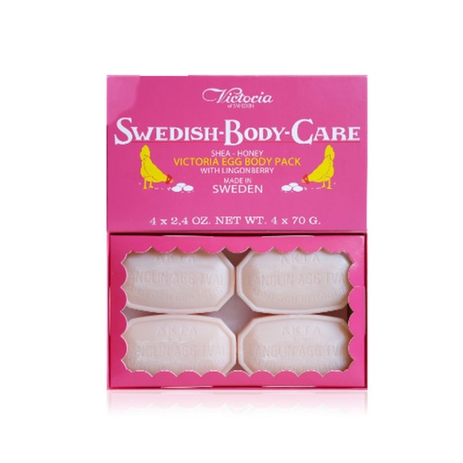 [SKU_201BNI8_2CMAMUW] Victoria Sweden Egg Body Pack Lingonberry 70g