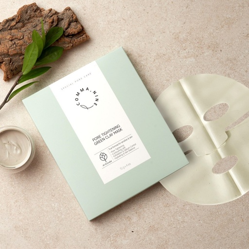 [SKU_23WE0UY_2HJUN5C] Comma Nine Sebum/Pore Clay Plaster Mask Pack