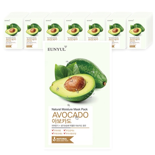 [SKU_3CDU15_9RWLO2] Eunyul Natural Avocado Mask Pack