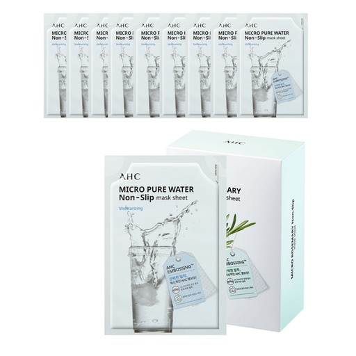 [SKU_11OTTX4_1SPQVXY] AHC Micro Pure Water Mask Sheet 33ml