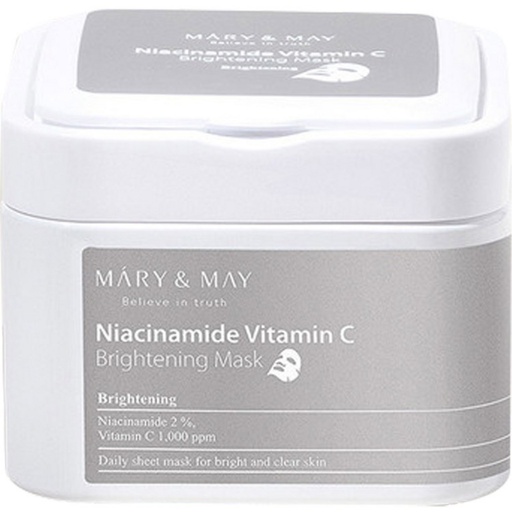 [SKU_373JBQU_7S4E6X5] Marienmay Niacinamide Vitamin C Brightening Mask Pack