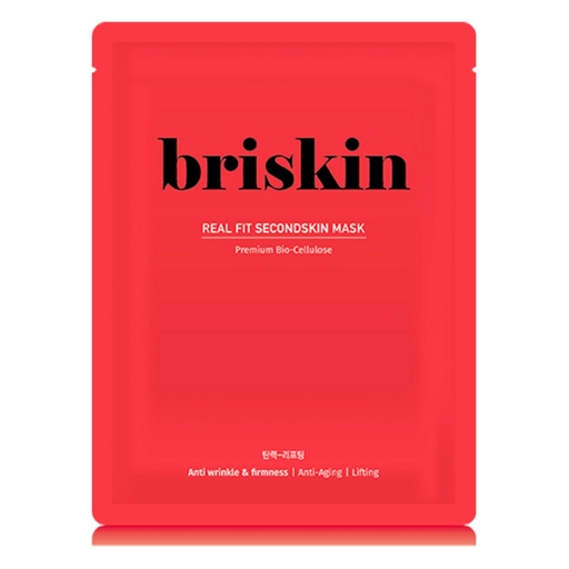 [SKU_KPBGKW_1O3QVT0] Briskin Real Fit Second Skin Mask Pack Firming Lifting