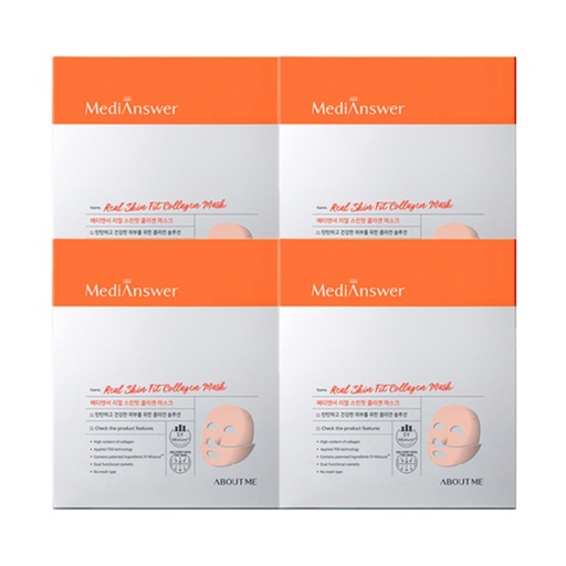 [SKU_2GJB2ZL_3MBBX8A] MediAnswer Real Skin Fit Collagen Mask