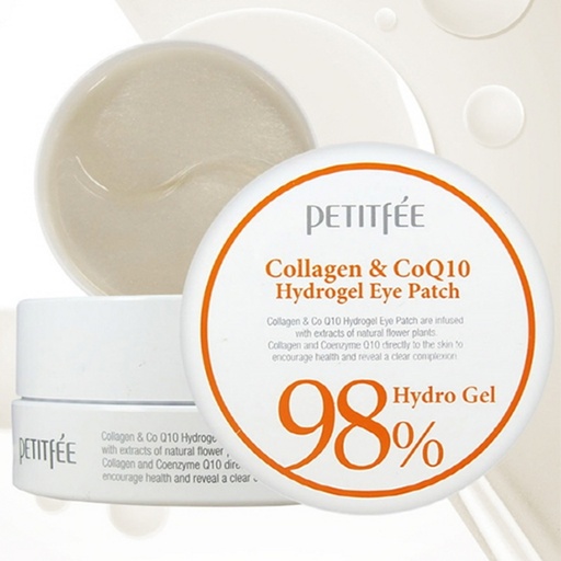 [SKU_SX4IY_2U8JWG] Petitfee Collagen & coQ10 Hydrogel Essence Eye Patch