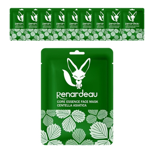 [SKU_2RWR8I_7Y5BTR] Renardo Core Essence Face Mask Pack Centella Asiatica