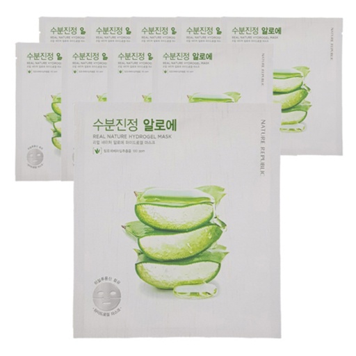 [SKU_2NHUEXQ_4IEWFYC] NATURE REPUBLIC Real Nature Aloe Hydro Gel Mask