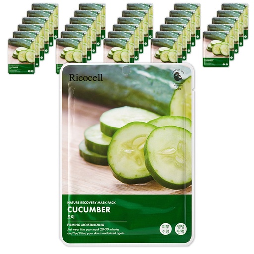 [SKU_2Y4T3CB_6C2COFL] Lycocell Nature Recovery Mask Pack Cucumber 23g