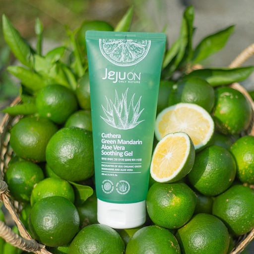 [SKU_29OVDLC_2ZKSSTK] Jejuon Qtera Green Tangerine Aloe Vera Soothing Gel