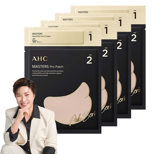 [SKU_2WVU6MS_643Z5VP] AHC Masters Pro Patch 8g + Sunscreen SPF50+ PA++++ 1.5ml 4 sets