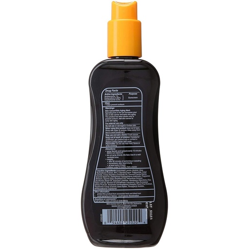 [SKU_15R15M_3VN1MY] Australian Gold Spray Oil Sunscreen Carrot Oil Formula SPF4