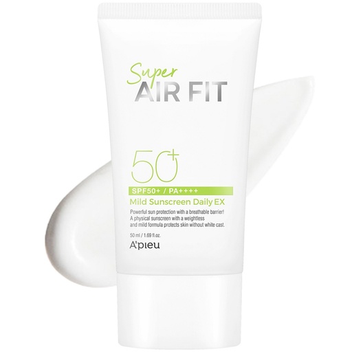 [SKU_34CEAEL_7CRNZ5D] APIEU Super Air Fit Mild Sun Cream Daily EX SPF50+ PA++++