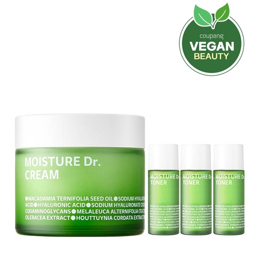 [SKU_2WZR3BX_64RJJVY] Isoi Moisture Jangsujin Moisture Dr. Cream 70ml + Moisture Dr. Toner 8ml x 3p