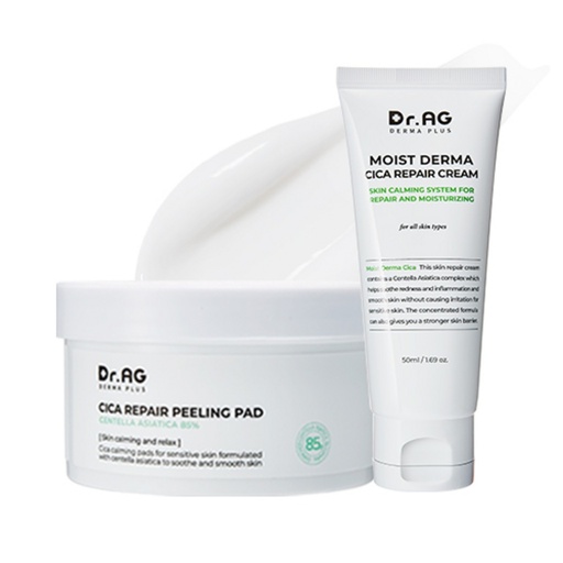 [SKU_2Y50LKV_1JREVM7] Dr.Age Cica Repair Peeling Pad 40p + Cica Repair Cream 50ml