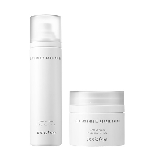 [SKU_TSS7AW_1EPAPKL] Innisfree Artemisia Calming Water Skin + Repair Cream Set