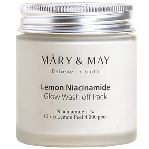 [SKU_33UXJYL_7A9PQEL] Marienmay Lemon Niacinamide Glow Wash Off Pack 125g