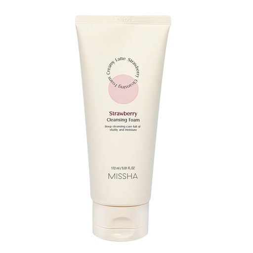 [SKU_35C8HUB_7I5FND4] Missha Creamy Latte Cleansing Foam Strawberry