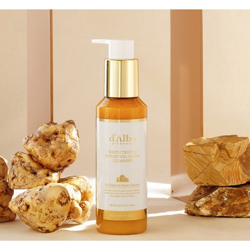 [SKU_2TP1TUZ_5G2WYOH] Dalba White Truffle Return Oil Cream Cleanser 150ml x 2p + 60ml + 15ml Set