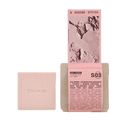 [SKU_Y0QQO4_1LTTNOH] Tone 28 Face Wash S3 Calamine Hyaluronic Acid Oil Absorption Cleansing Soap