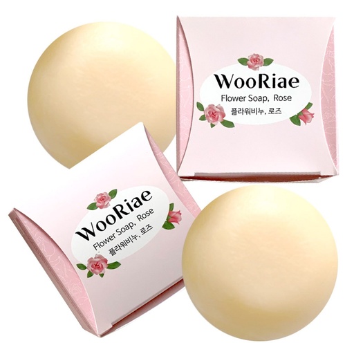 [SKU_2EFPN7A_3DHTDH1] Wooriae Flower Rose Aged Soap