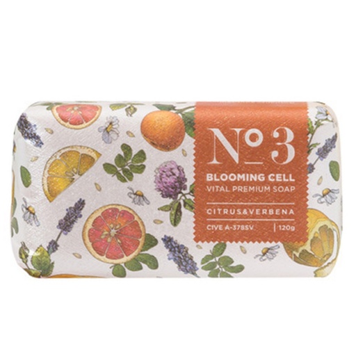 [SKU_1A2PUY_44XVS9] Seolreim Cosmetics Bloomingcell Vital Premium Face Soap No.3 Citrus & Verbena