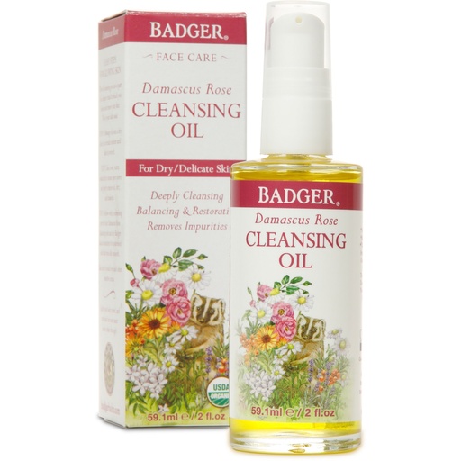 [SKU_I9U05F_Y5ZS0R] Badger Damascus Rose Cleansing Oil