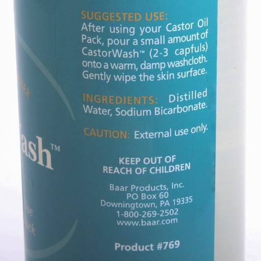 [SKU_11ZSQR_70OW6VU] Baal Castor Wash Alkaline Skin Cleanser