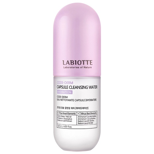 [SKU_13UUII_3PULIP] Labiotte Codederm Capsule Cleansing Water MINI Hydration