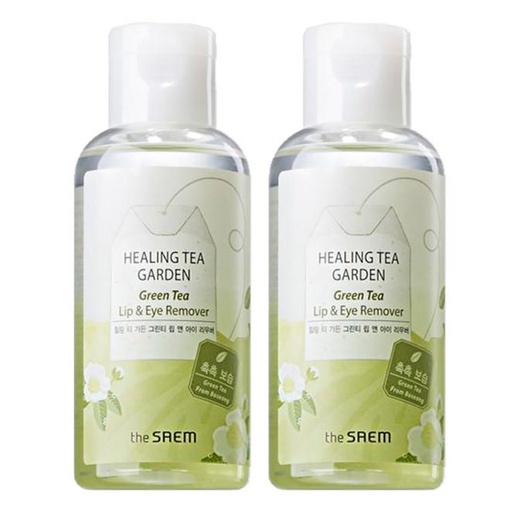 [SKU_7OG2_IZNQK] The Saem Healing Tea Garden Green Tea Lip & Eye Remover