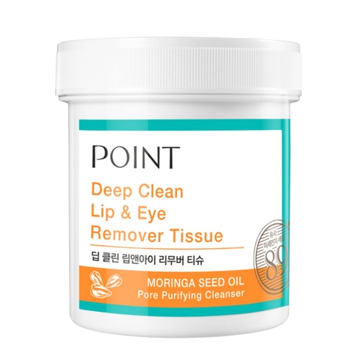 [SKU_2AOZPQ_6PKUJG] Point Deep Clean Lip & Eye Remover Tissue 70p