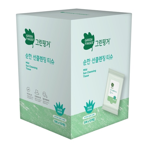 [SKU_2WW4TTZ_645RKE8] Greenfinger Mild Sun Cleansing Tissue