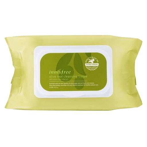 [SKU_4ZU64J_FPRLGL] Innisfree Olive Real Cleansing Tissue Large Capacity