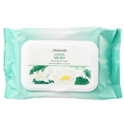 [SKU_1HQOS_6VKC7] Mamonde Lotus Micro Cleansing Tissue