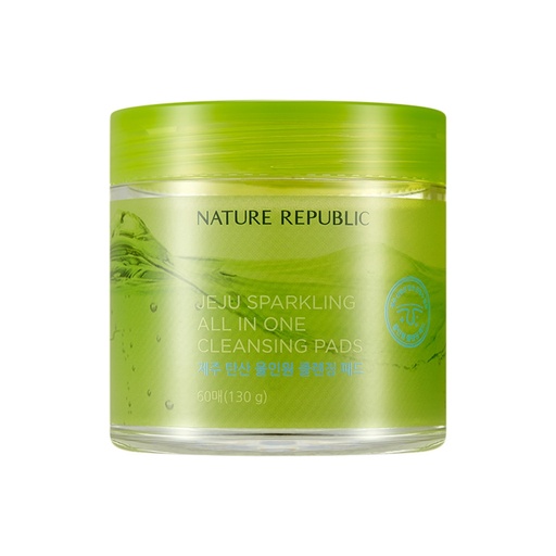 [SKU_1IPCC9_4Q2WB6] Nature Republic Jeju Carbonated All-in-One Cleansing Pad