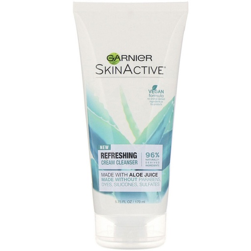 [SKU_QUU0CA_19TNNSA] Garnier SkinActive Refreshing Cream Cleanser Aloe Juice